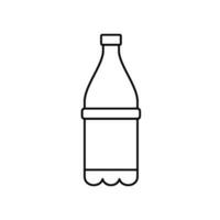 Plastic Bottle Icon vector design templates simple and modern concept