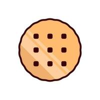 Biscuit cracker icon vector design templates simple and modern