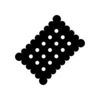 Biscuit cracker icon vector design templates simple and modern