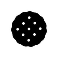 Biscuit cracker icon vector design templates simple and modern
