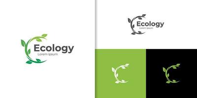 nature globe and earth leaf logo icon design, ecology friendly logo design illustration, saving logo symbol and world environmental design concept vector