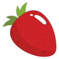 Strawberry Illustration design on white background vector