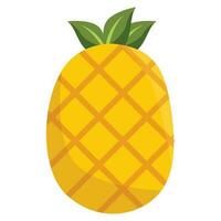 piña ilustración diseño en blanco antecedentes vector