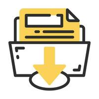 save file flat icon vector