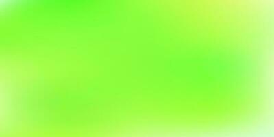 Light green vector blurred pattern.