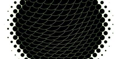 Light Green vector pattern with spheres.
