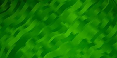 Light Green vector background with lines.