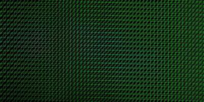 Dark Green vector pattern with lines.