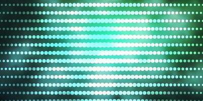 Light Green vector texture with circles.