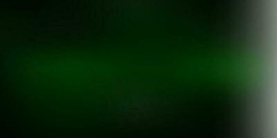 Dark green, red vector gradient blur template.