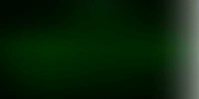 Dark green, red vector gradient blur layout.