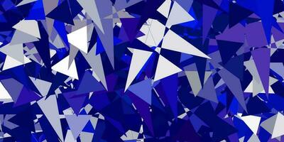 Light BLUE vector template with triangle shapes.