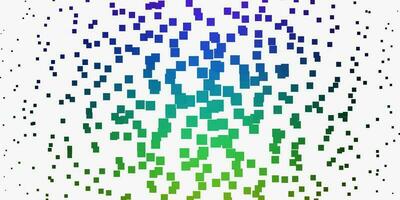 Light Multicolor vector template with rectangles.