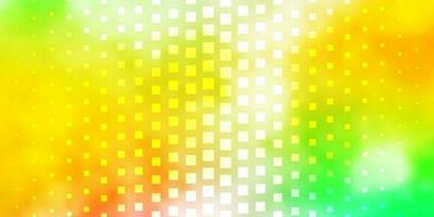 Light Multicolor vector template with rectangles.