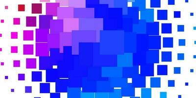 Light Multicolor vector background with rectangles.
