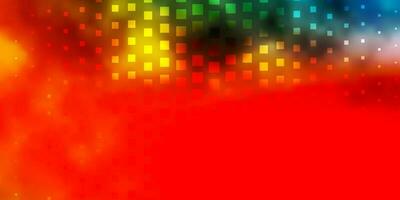 Light Multicolor vector backdrop with rectangles.