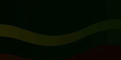 Dark Green, Red vector layout with curves.