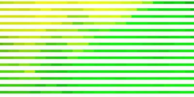 Light Green, Yellow vector pattern with lines.