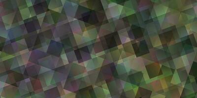 Light Green vector pattern with polygonal style.