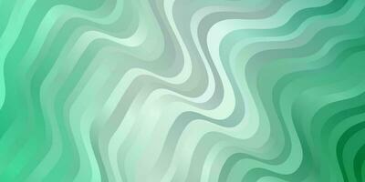 Light Green vector background with lines.