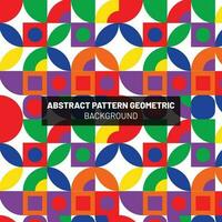 Abstract Pattern Geometric Background Design vector