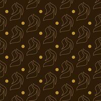 Brown Diagonal Pattern Design Element vector