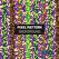 Pixel Pattern Abstract Background Design vector