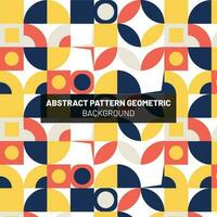 Abstract Pattern Geometric Background Design vector