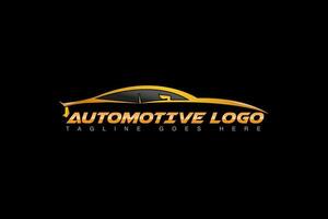 automotor vector gráfico de auto detallado y coche garaje Servicio logo diseño modelo