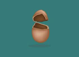 food icon of chicken egg. vector