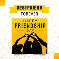 friendship day, international friendship day, friendship day design, vector