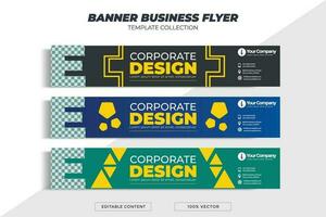 business banner with letter E. Can be used for your business needs. vector
