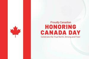 Canada Day Flyer Wallpaper Banner Brochure for Celebration 4 July photo