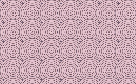 Repeated circle background pattern. vector