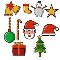 elements for christmas vector