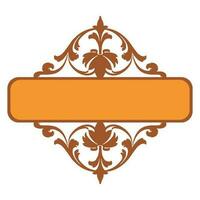 vector ornament frame