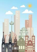 Christian buildings and places of worship vector