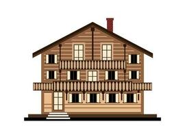 stage house illustration vector