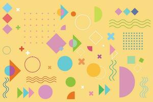 geometric pattern background vector