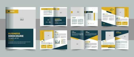 Creative Minimalist business proposal template or Company profile brochure design template layout vector