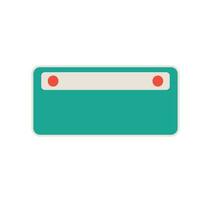 Retro User Interface Frame vector