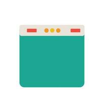 Retro User Interface Frame vector