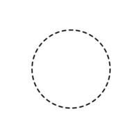 Dots Circle Element vector