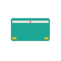 Retro User Interface Frame vector