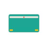 Retro User Interface Frame vector