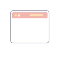 User Interface Frame vector