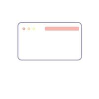 User Interface Frame vector