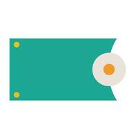 Retro User Interface Frame vector