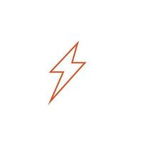 Power Lightning Sign vector