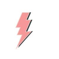 Lightning Bolt Element vector